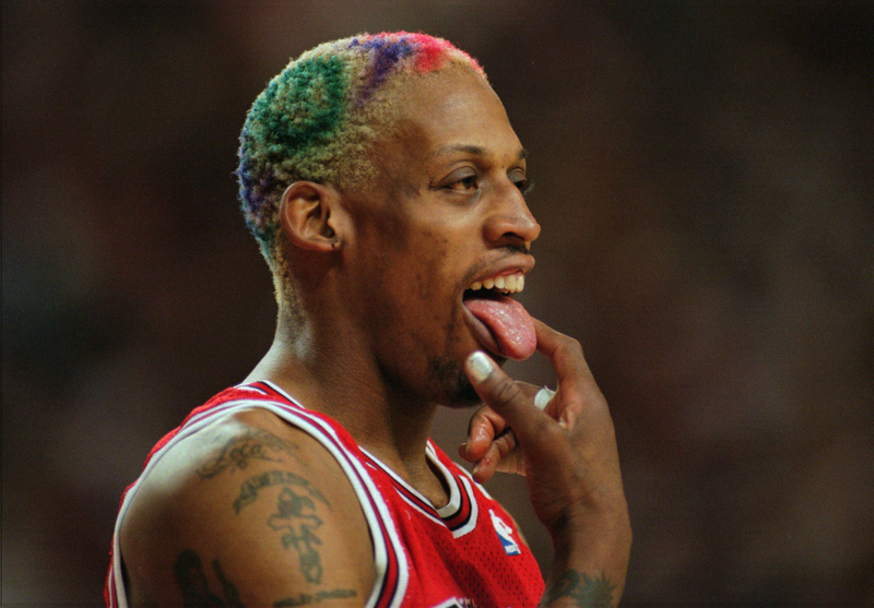 Illustration for article titled Pete Davidson and Dennis Rodman Are Identical Now